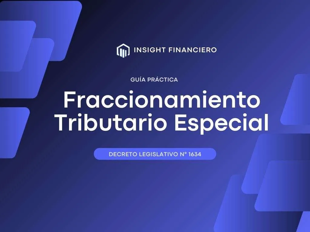Fraccionamiento tributario especial