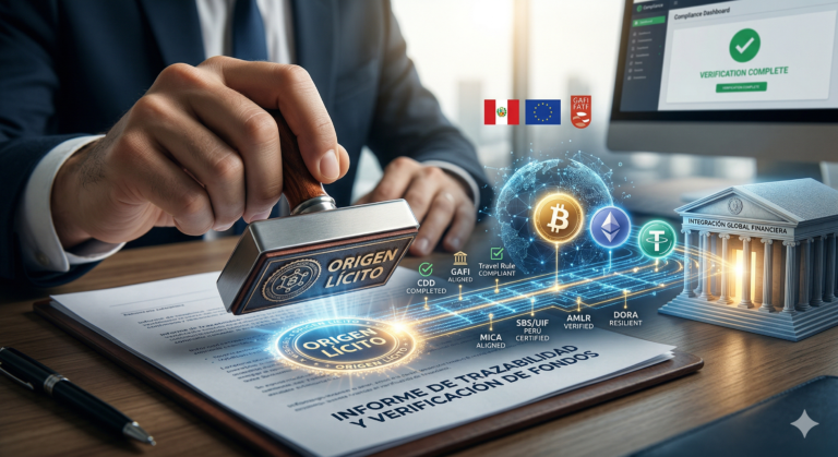 Trazabilidad de Fondos Cripto Demostrando el origen lícito