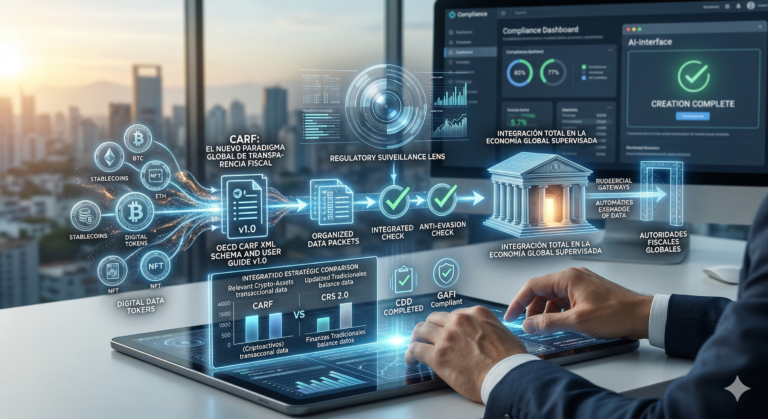 Qué es el CARF Fiscalización Global de Criptoactivos