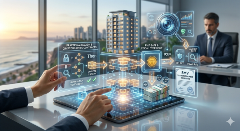 Tokenización Inmobiliaria regulación y fiscalización para el 2026