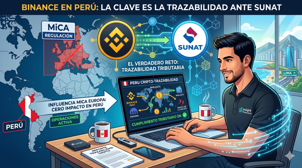 ¿Binance Europa afecta a Perú Sustento ante SUNAT